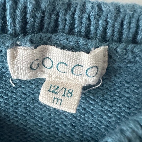 Teal Sweater with Fish Design - Picture 5 of 5